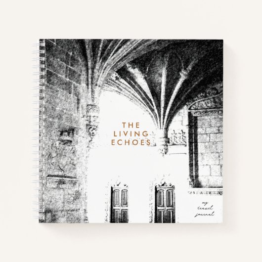 Carnet [Les Échos vivants] Croquis d'architecture gothiqu (Devant)