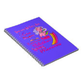 Carnet Les Écrivains Unicorn Sont Super Duper (Côté Droit)