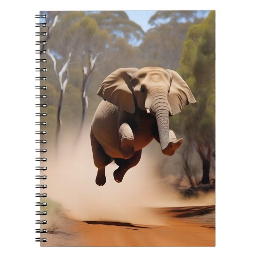 Carnet Les éléphants peuvent sauter, (Devant)