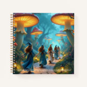 Carnet Les elfes champignons (Devant)