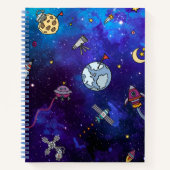 Carnet Les enfants de l'espace extérieur (Devant)