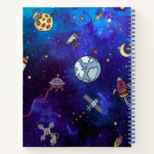 Carnet Les enfants de l'espace extérieur (Dos)