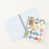Carnet Les Enfants Dessinent Le Design De Doodle Pour L'É (Intérieur)