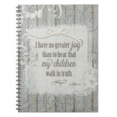 Carnet Les enfants marchent dans la vérité - 3 Jean 1:4 (Devant)