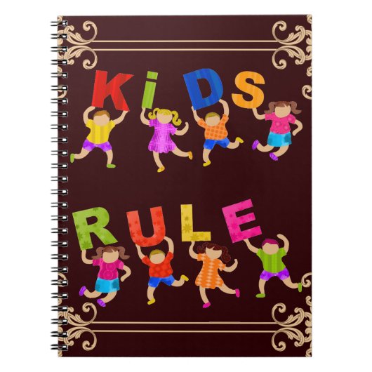 Carnet Les enfants règnent (Devant)