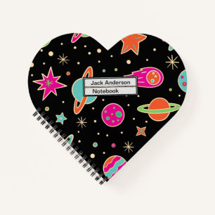 Carnet Les Enfants Reviennent À L'École Space Rocket Moti