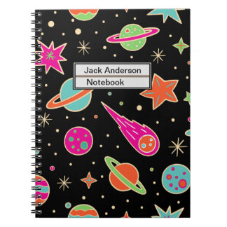 Carnet Les Enfants Reviennent À L'École Space Rocket Moti