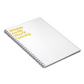 Carnet Les erreurs sont ma façon d'apprendre (Côté Droit)