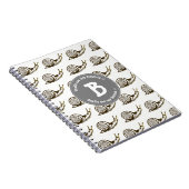 Carnet Les escargots sont mon monogramme d'amis (Côté Droit)