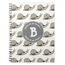 Les escargots sont mon monogramme d'amis