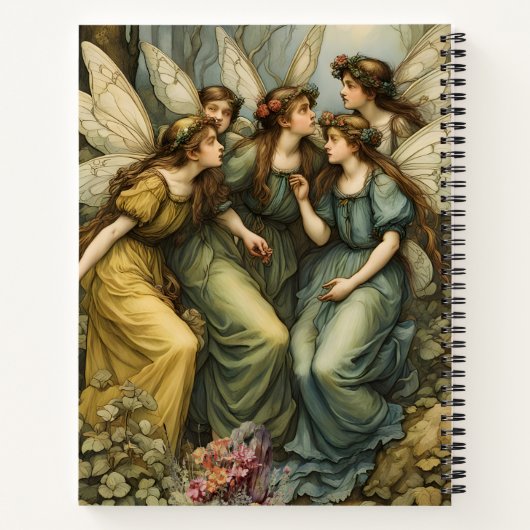 Carnet Les fées dans la forêt (Dos)