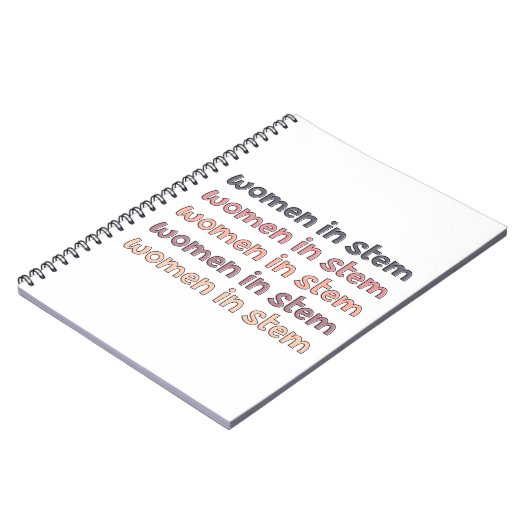 Carnet Les femmes dans le Stéménite Stem Cadeaux Diplômés (Côté gauche)