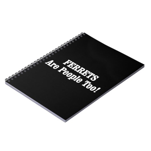 Carnet Les FERRETS Sont Aussi Des Gens ! (Côté gauche)