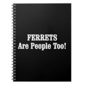 Carnet Les FERRETS Sont Aussi Des Gens ! (Devant)