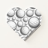 Carnet Les filles au golf (Dos)