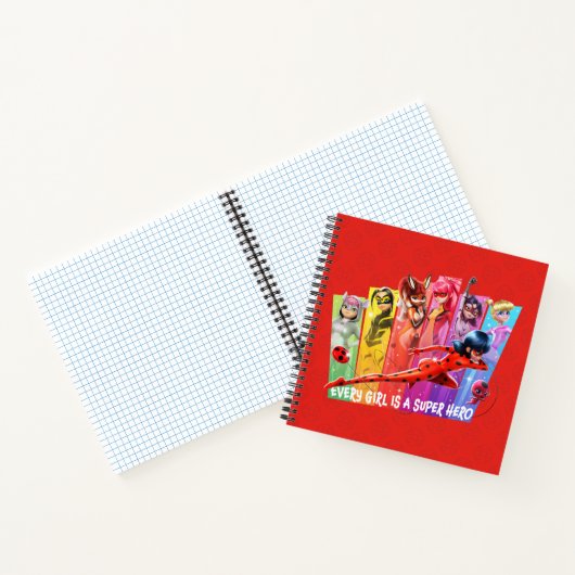 Carnet Les filles miraculeuses | Chaque fille est un supe (Intérieur)