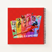 Carnet Les filles miraculeuses | Chaque fille est un supe (Dos)