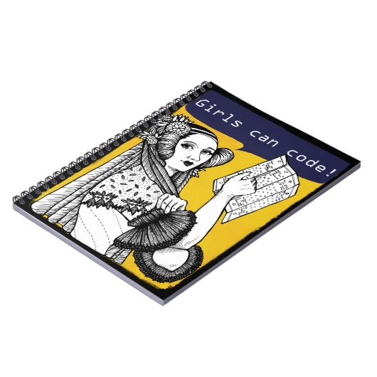 Carnet Les filles peuvent coder ! (Côté gauche)