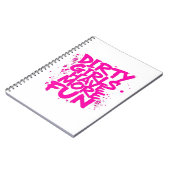 Carnet Les filles sales s'amusent plus Mudder Mudding Gir (Côté gauche)