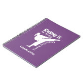 Carnet Les filles Taekwondo Martial Arts (Côté gauche)