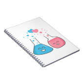 Carnet Les flacons mignons dans l'amour, nous avons la (Côté Droit)