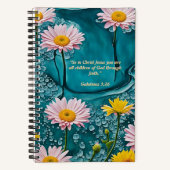 Carnet Les fleurs dans la pluie passent du temps avec Jes (Recto)