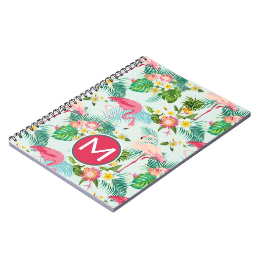 Carnet Les fleurs et les oiseaux tropicaux | ajoutent (Côté gauche)