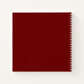 Carnet Les flocons de neige en Bourgogne (Dos)