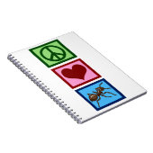 Carnet Les fourmis d'amour de paix (Côté Droit)