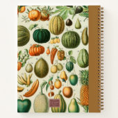 Carnet Les Fruits et Vegetables (Dos)