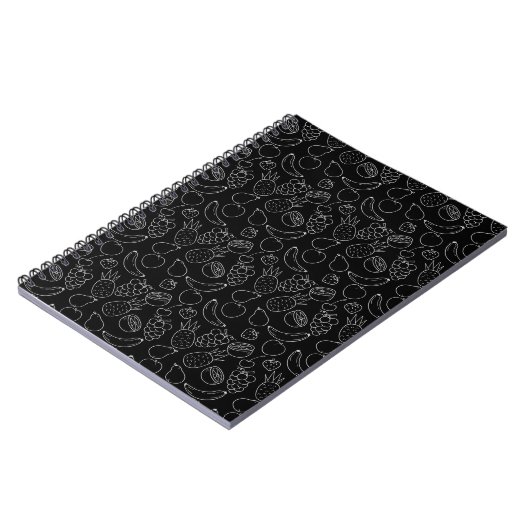 Carnet Les Fruits sautés | Fruit surface pattern 2 (Côté gauche)