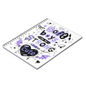 Carnet Les garçons doux peuvent être forts et mignons Lav (Côté gauche)