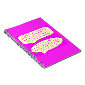 Carnet Les gâteaux sont agréables faits pour les amateurs (Côté Droit)