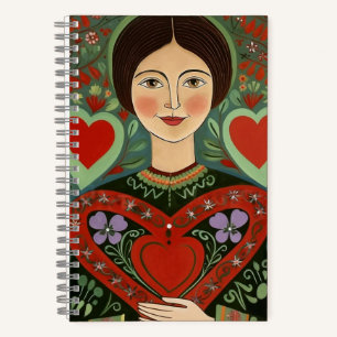 Carnet Les gens ouverts de coeur