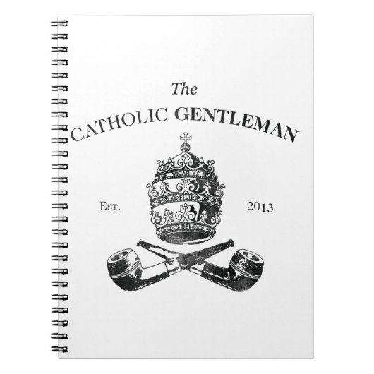 Carnet Les Gentlemans catholiques (Devant)