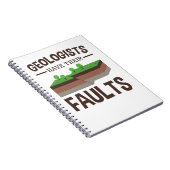 Carnet Les géologues ont leurs défauts Géologie Sciences  (Côté Droit)