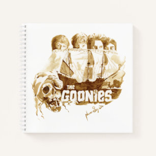 Carnet Les Goonies Pirate Ship Aquarelle Graphique