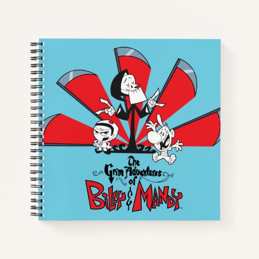 Carnet Les Grandes Aventures de Billy & Mandy Scythes Art (Devant)