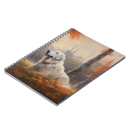 Carnet Les grandes Pyrénées à l'automne Feuilles automne  (Côté gauche)