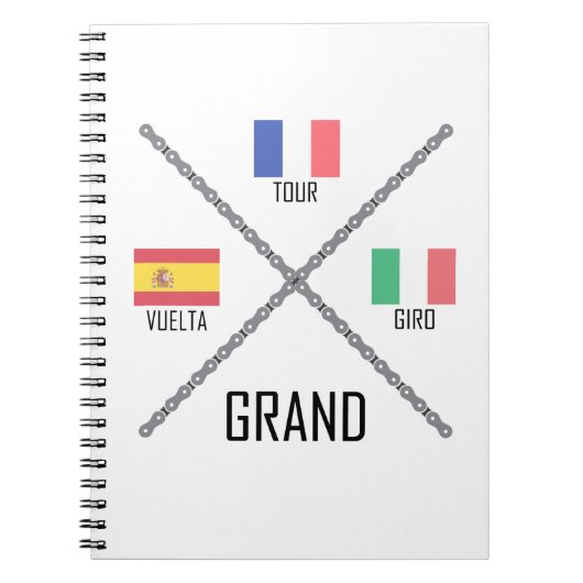 Carnet Les grands circuits cyclistes (Devant)
