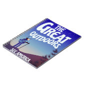 Carnet Les Grands Espaces. (Côté gauche)