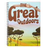 Carnet Les Grands Espaces (Devant)