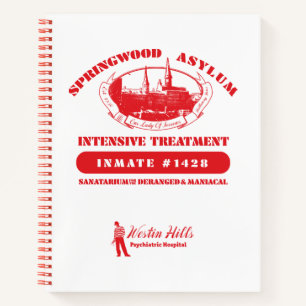 Carnet Les Griffes de la nuit Springwood Asylum