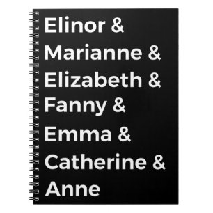 Carnet Les Héroïnes de Jane Austen Ier