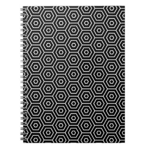 Carnet Les hexagones donnent au motif géométrique