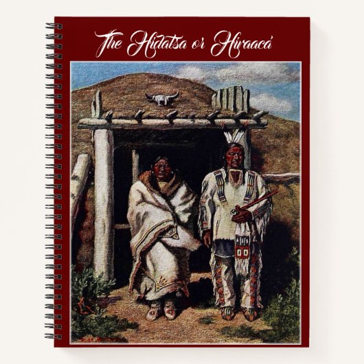 Carnet "Les Hidatsa" (Devant)