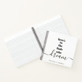 Carnet Les imbéciles qui rêvent Citer Gras Noir Blanc Kee (Intérieur)