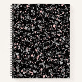 Carnet Les jetons en marbre façonnent les pièces texturée (Devant)