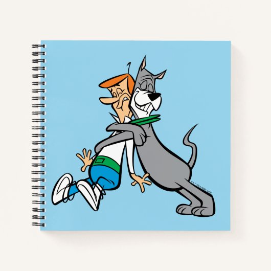 Carnet Les Jetsons | George & Astro Hug (Devant)
