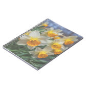 Carnet Les jonquilles gaies (défraîchies) (Côté gauche)